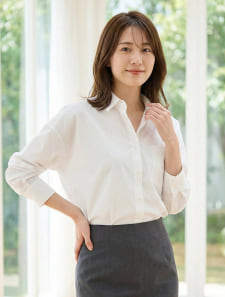 ベーシックシンプルシャツ