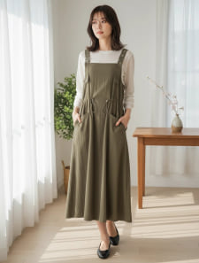 ドローコードジャンパースカート