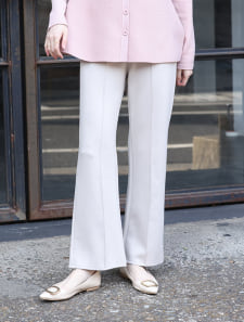 ボンディングセミフレアパンツ