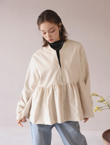 ペプラムブルゾン