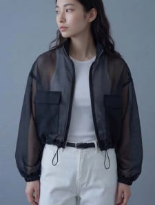 ドロストシアーニットブルゾン