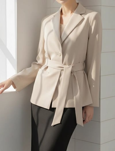  ウエストマークテーラードジャケット