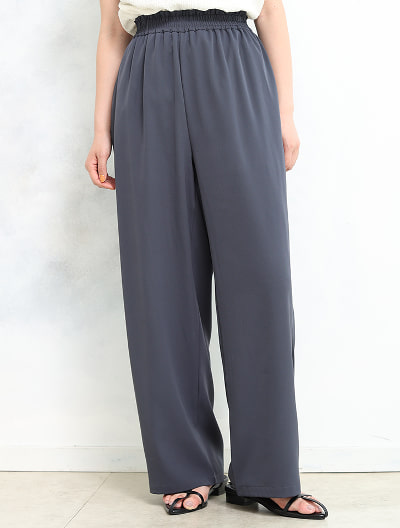 リラックスワイドパンツ