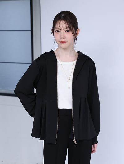 【SETUP対応】フード付きジップパーカー