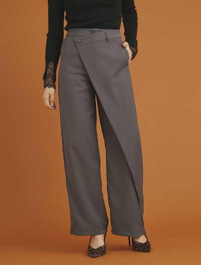 ラップワイドパンツ