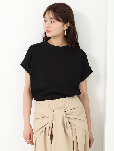 ヘビーウェイト袖リブTシャツ