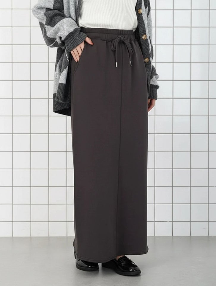 【SETUP対応】裏毛ストレートスカート