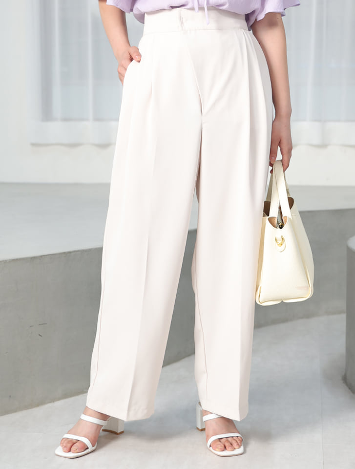 【anan掲載】クロスオーバーワイドパンツ