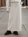 【SETUP対応】裏毛ストレートスカート