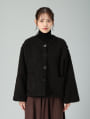 ソフトボアボタンジャケット