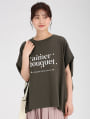 パールプリントTシャツ