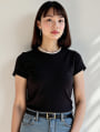 シンプルフィットTシャツ