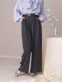 【cestmignon_mauセレクト】 【SETUP対応】【U150サイズあり】ツータックワイドパンツ