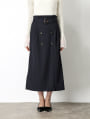 【SETUP対応】ロングトレンチスカート