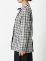 ダブルテーラードチェックジャケット