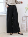 タックワイドパンツ
