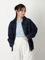 デニムフライトジャケット