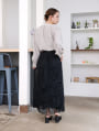 ウエストゴムワッシャースカート
