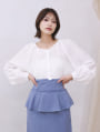 ショルダータックブラウス