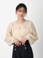 ショルダータックブラウス