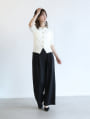 ツータックワイドパンツ