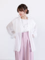 シンプルシアーシャツ