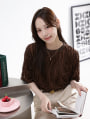 【manaodaysセレクト】 タックフリルTシャツ