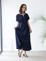【manaodaysセレクト】 前後2wayウエストタックワンピース