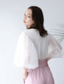 【manaodaysセレクト】 【接触冷感】チュールドッキングスリーブTシャツ