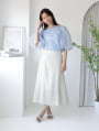 【manaodaysセレクト】 【接触冷感】チュールドッキングスリーブTシャツ