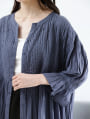 ピンタック前開きワンピース