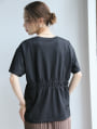 シャーリングデザインTシャツ