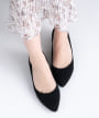 アーモンドトゥプレーンパンプス<ふわさら>