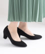 プレーン<ふわさら>痛くないパンプス