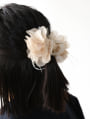 フラワーモチーフヘアクリップ