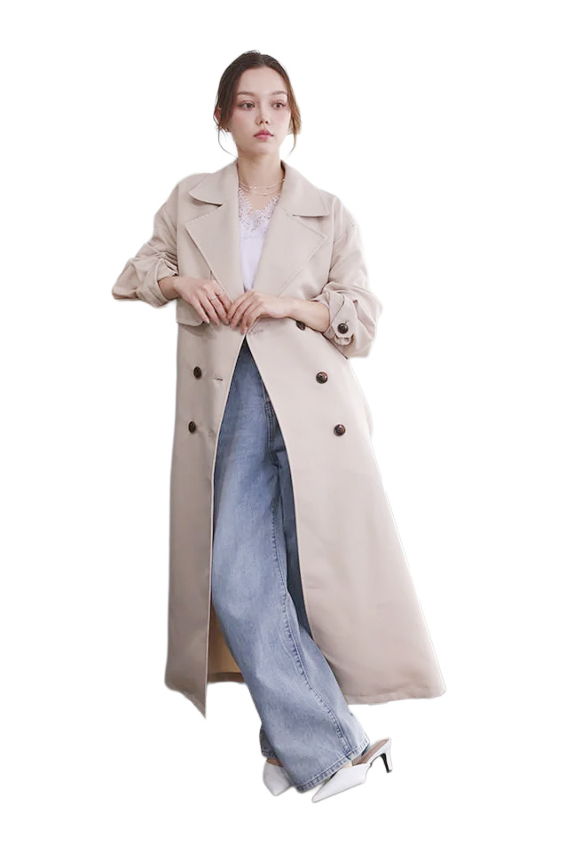 ツイルトレンチコート